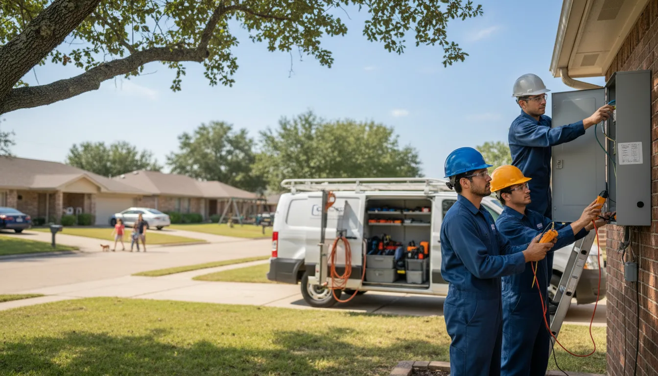 Certified electrician providing emergency electrical services in Louin, MS
